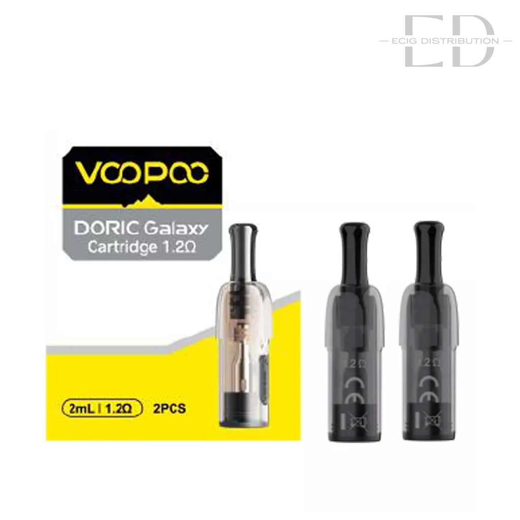 Voopoo Doric Galaxy Refillable Pod 2Pcs/Pack - 1.2 Ohm 