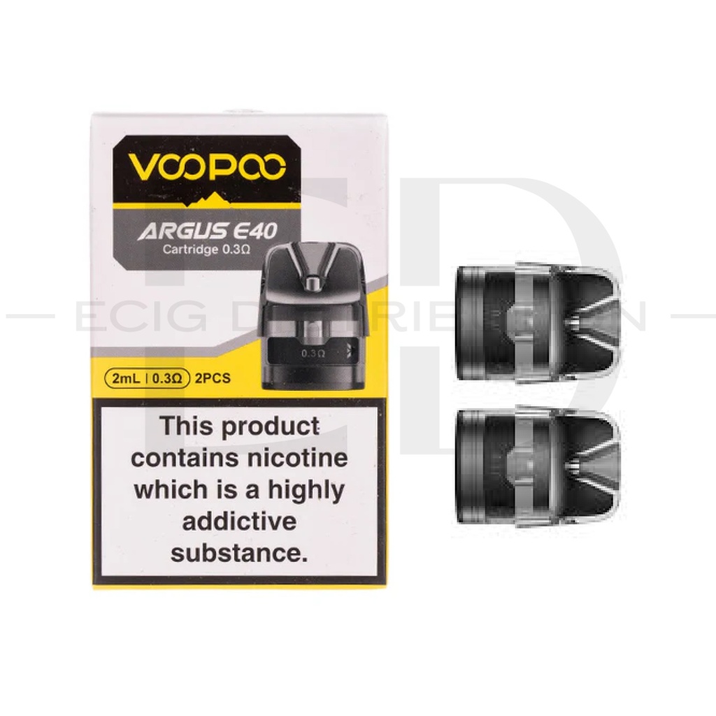 Voopoo Argus E40 Refillable Pod 2Pcs/Pack - 0.3 Ohm  
