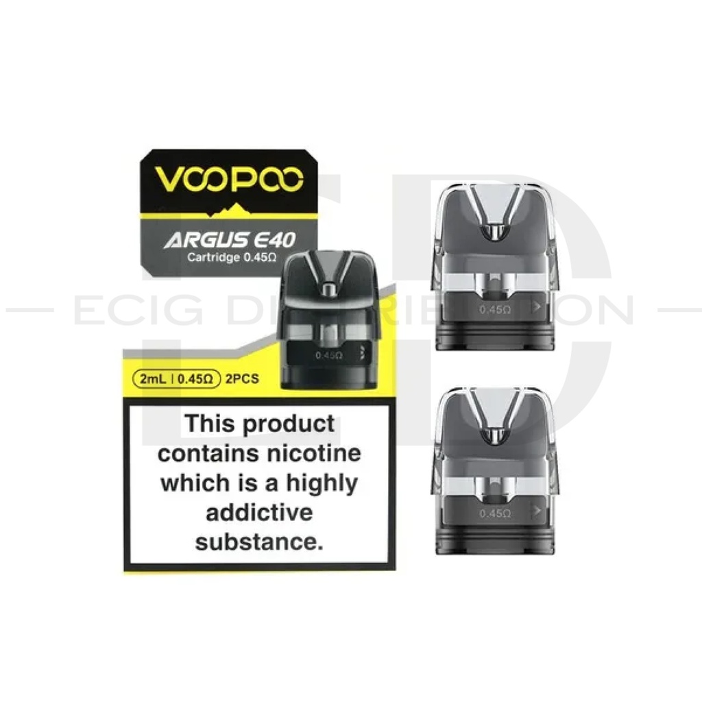 Voopoo Argus E40 Refillable Pod 2Pcs/Pack - 0.45 Ohm  