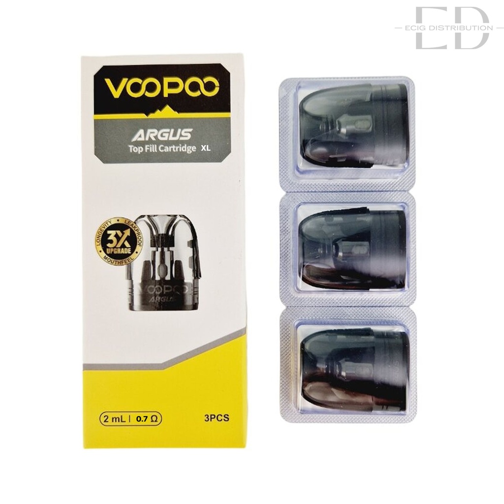 Voopoo Argus Top Fill Refillable Pod 3Pcs/Pack - 0.7 Ohm XL  
