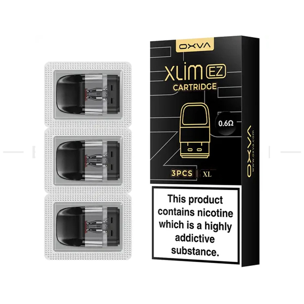 Oxva Xlim EZ Refillable Pod 3Pcs/Pack - 0.6 Ohm XL