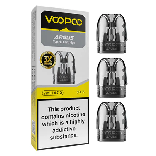 Voopoo Argus Top Fill Cartridge 3Pcs/Pack - 0.7 Ohm  