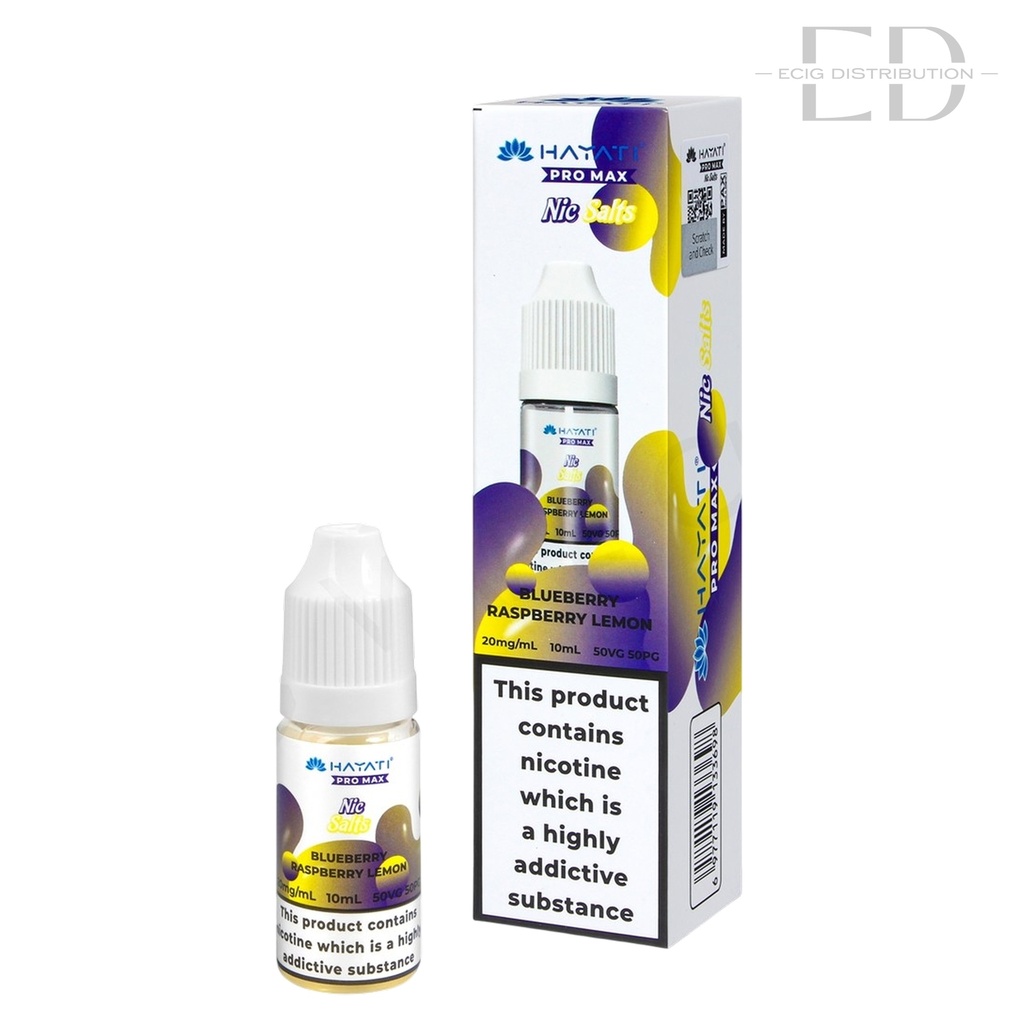 Hayati Nic Salts - Blueberry Raspberry Lemon 20MG