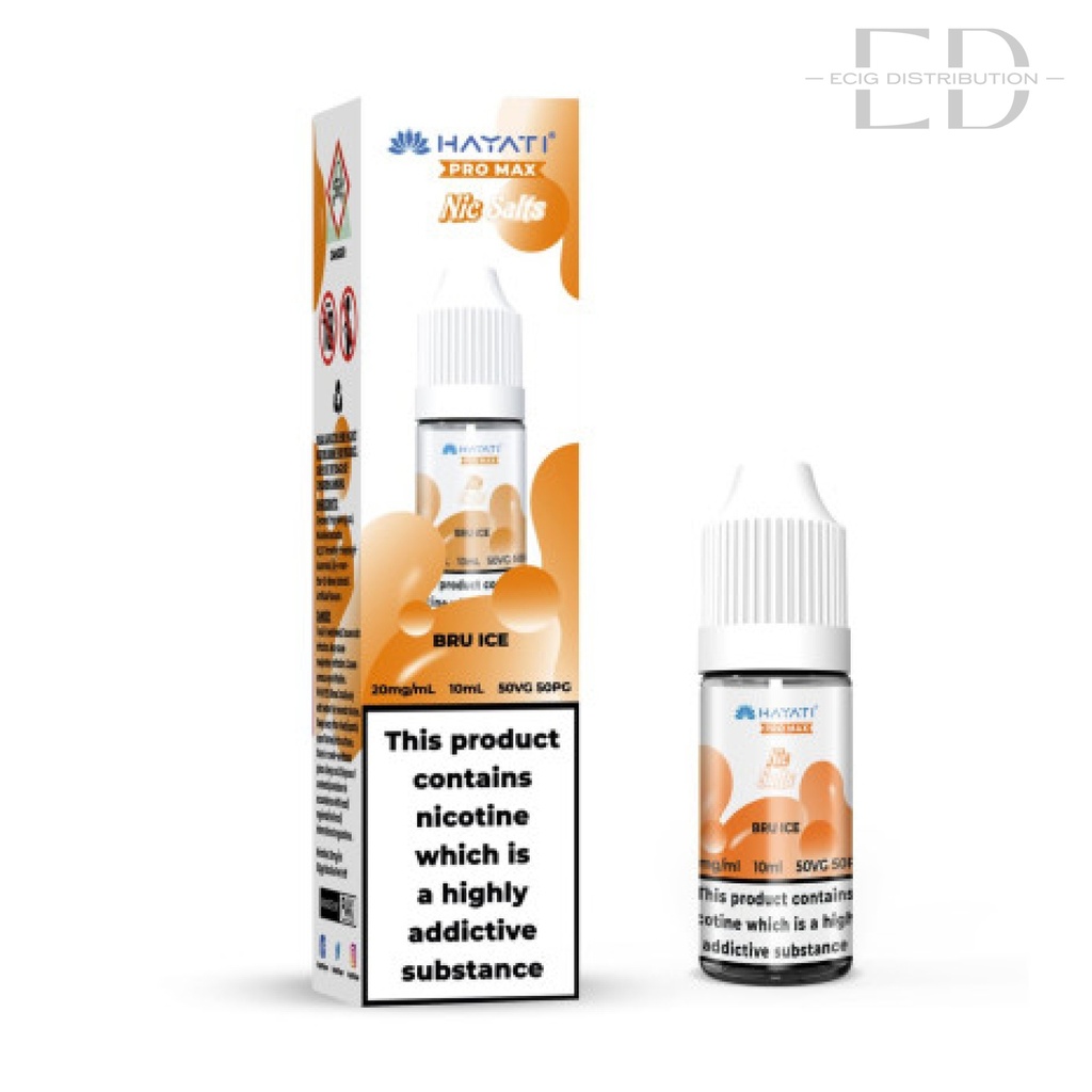 Hayati Nic Salts - Bru Ice 20MG