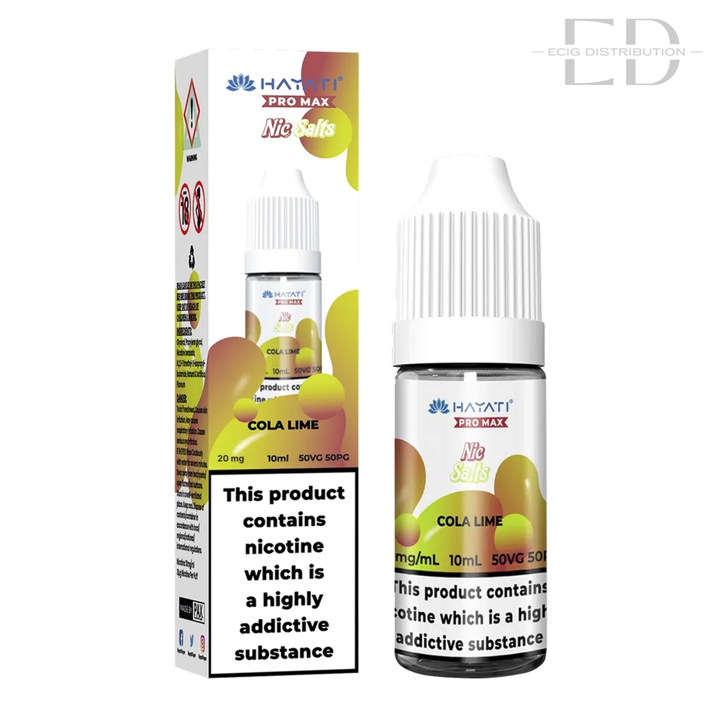 Hayati Nic Salts - Cola Lime 20MG