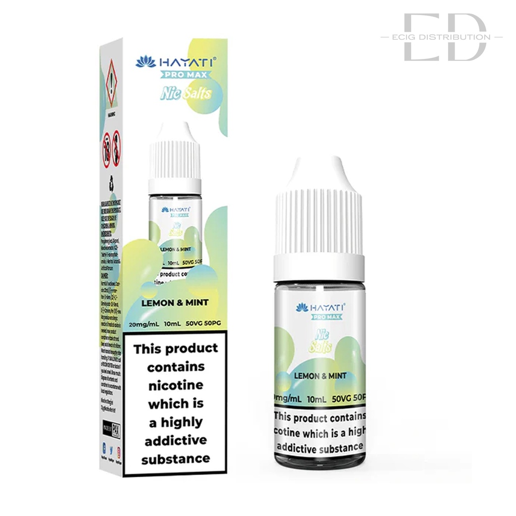 Hayati Nic Salts - Lemon & Mint 20MG