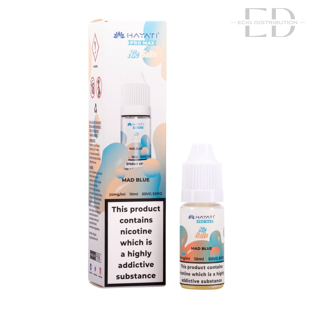 Hayati Nic Salts - Mad Blue 20MG