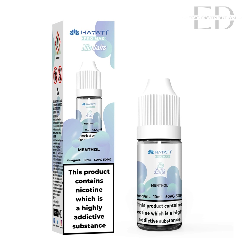 Hayati Nic Salts - Menthol 20MG