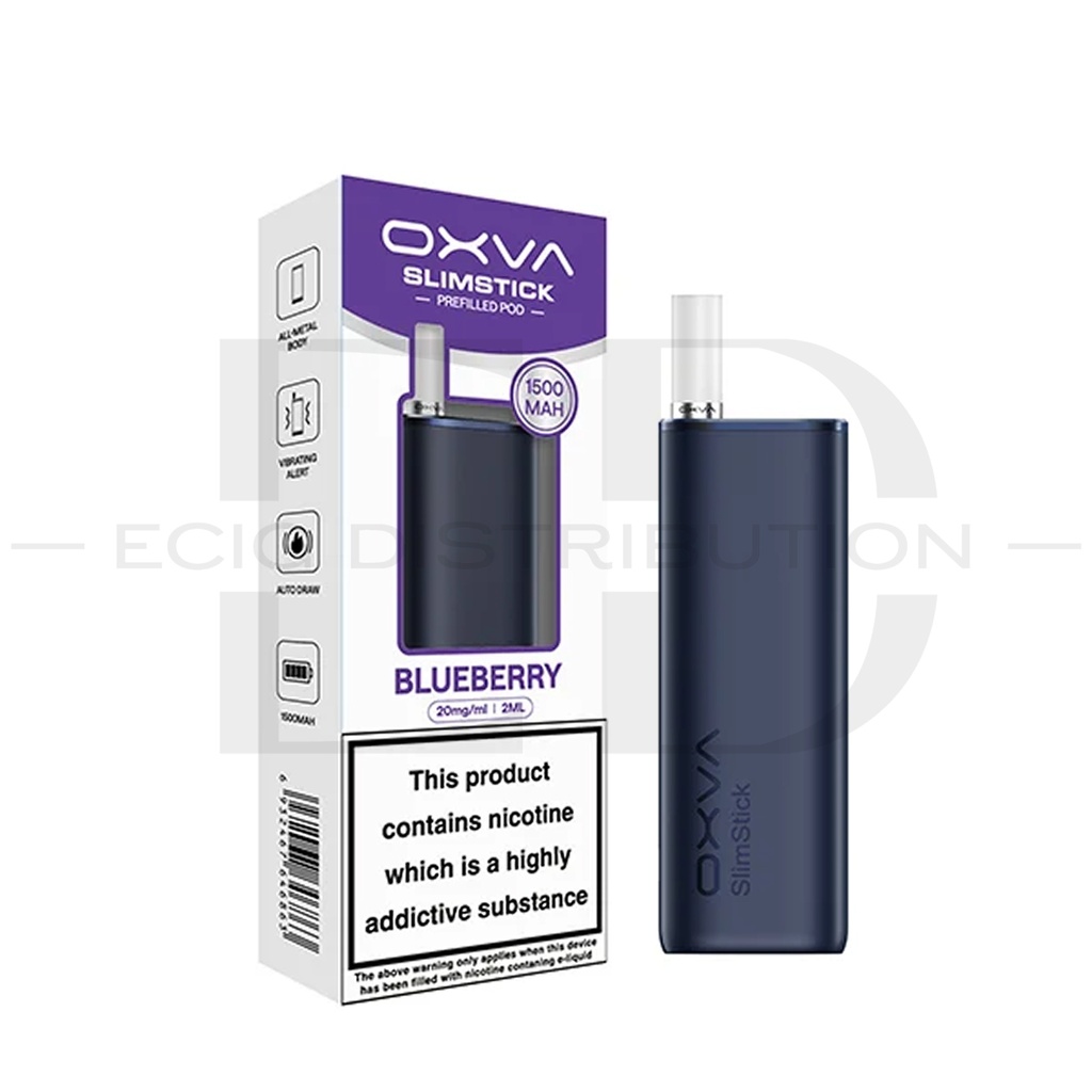 Oxva SlimStick Pod Kit - Blueberry 20MG 