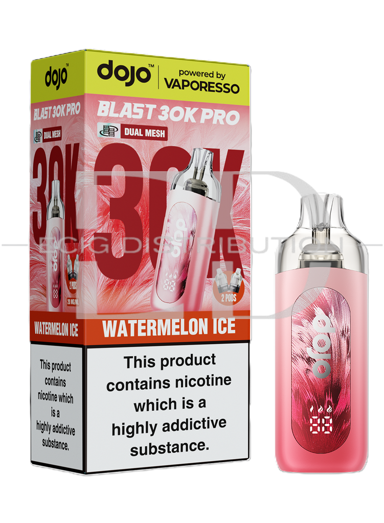 Vaporesso Dojo Blast 30K Pro Pod Kit - Watermelon Ice 20MG 