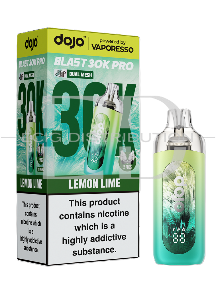 Vaporesso Dojo Blast 30K Pro Pod Kit - Lemon Lime 20MG 