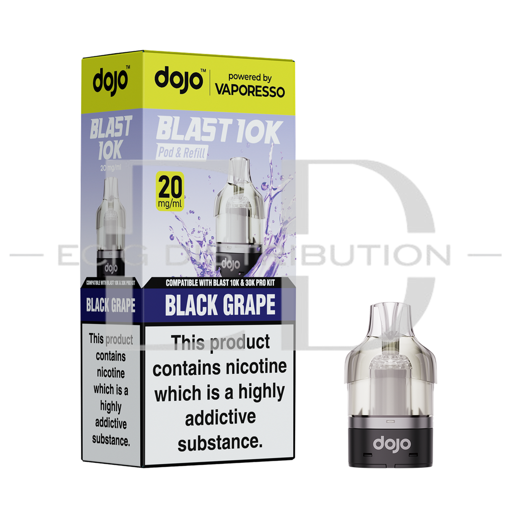 Vaporesso Dojo Blast 30K Pro Refillable Pod - Black Grape 20MG 
