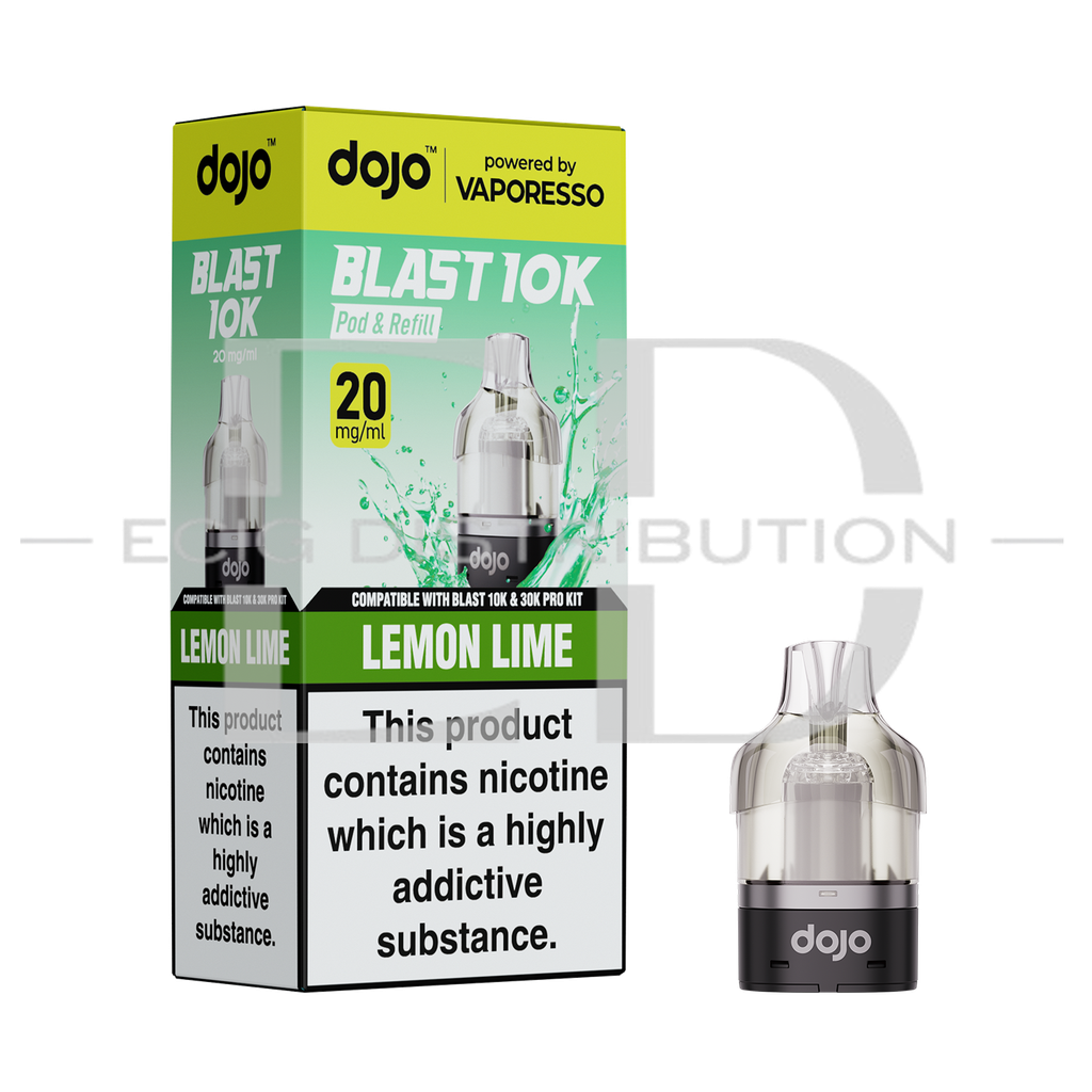 Vaporesso Dojo Blast 30K Pro Refillable Pod - Lemon Lime 20MG