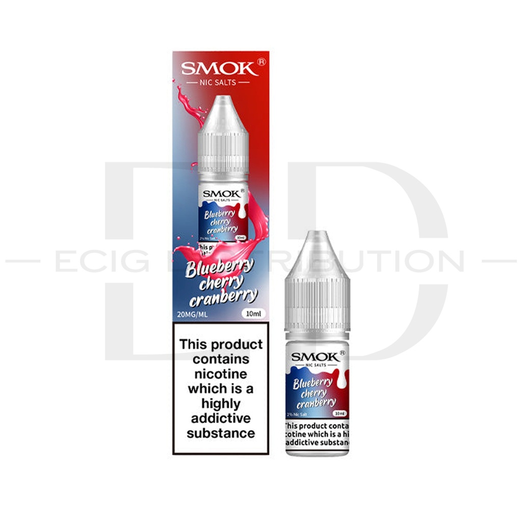 Smok Nic Salts - Blueberry Cherry Cranberry 20MG 