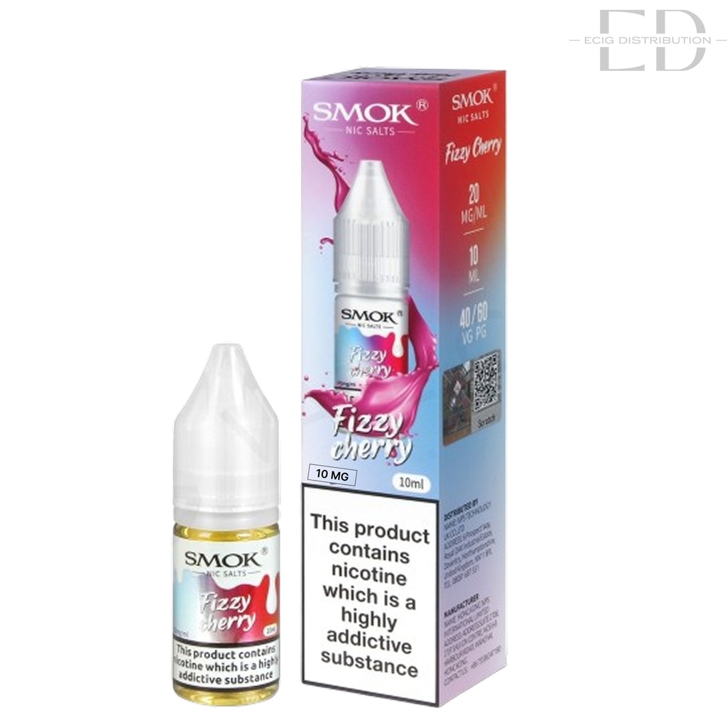 Smok Nic Salts - Fizzy Cherry 10MG 