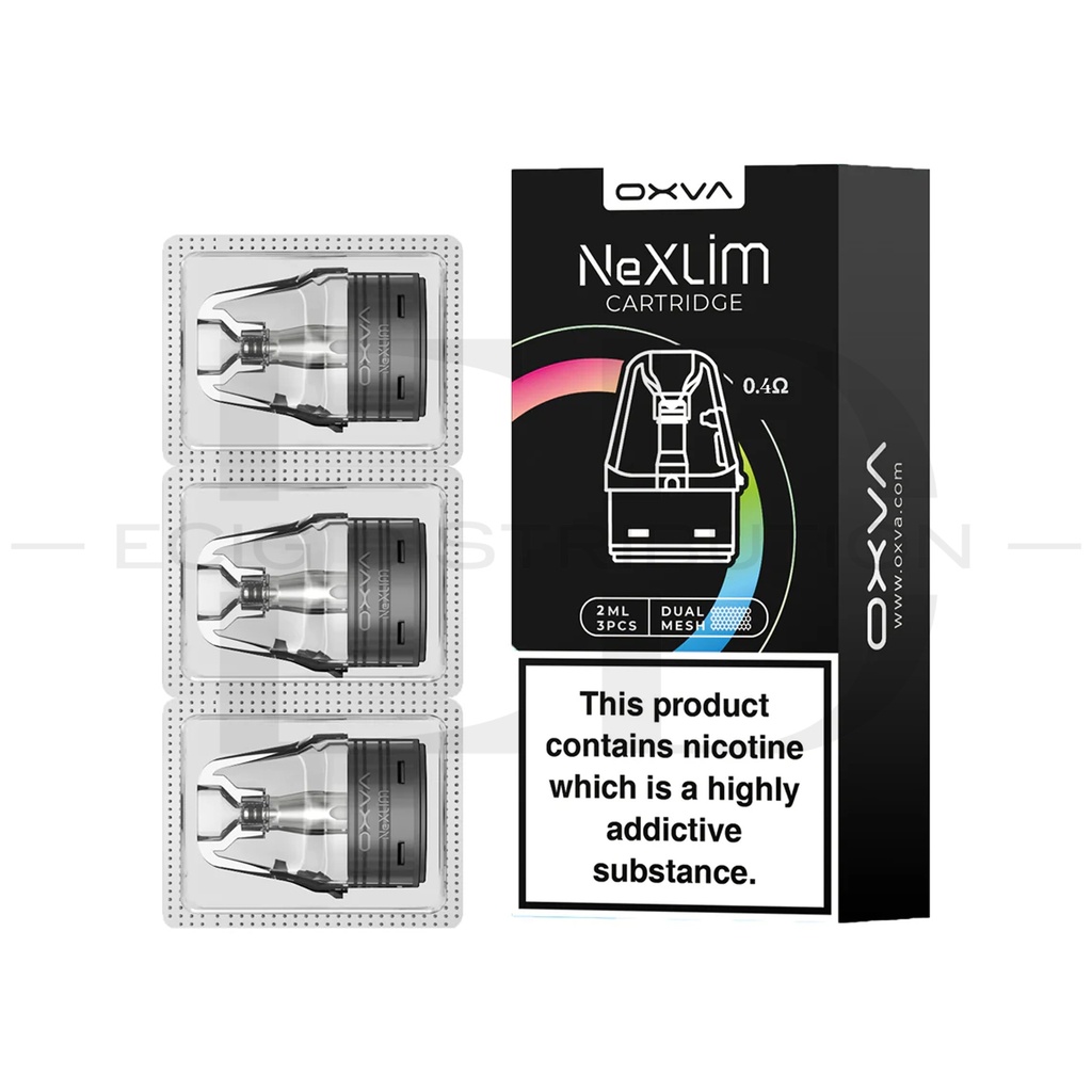 Oxva Nexlim Refillable Pod 3Pcs/Pack - 0.4 Ohm 