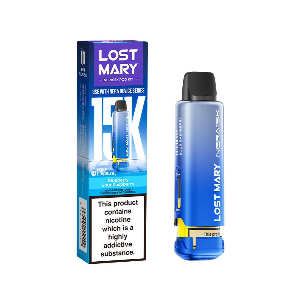 Lost Mary Nera15K Refillable Pod - Blueberry Sour Raspberry