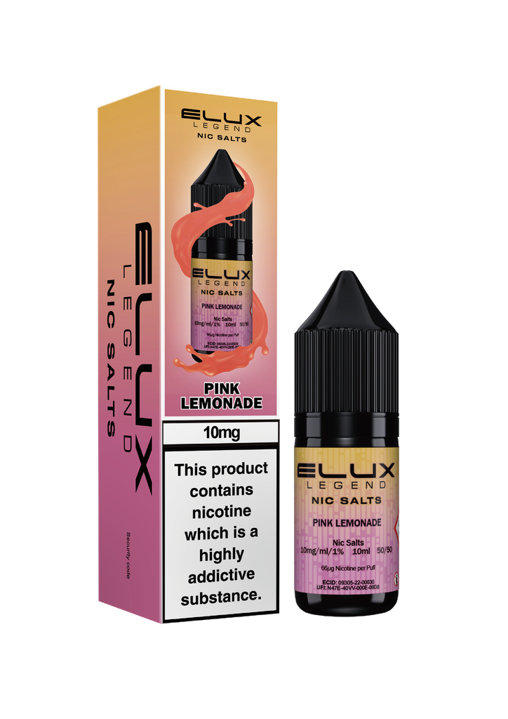 Elux Nic Salts - Pink Lemonade 10MG