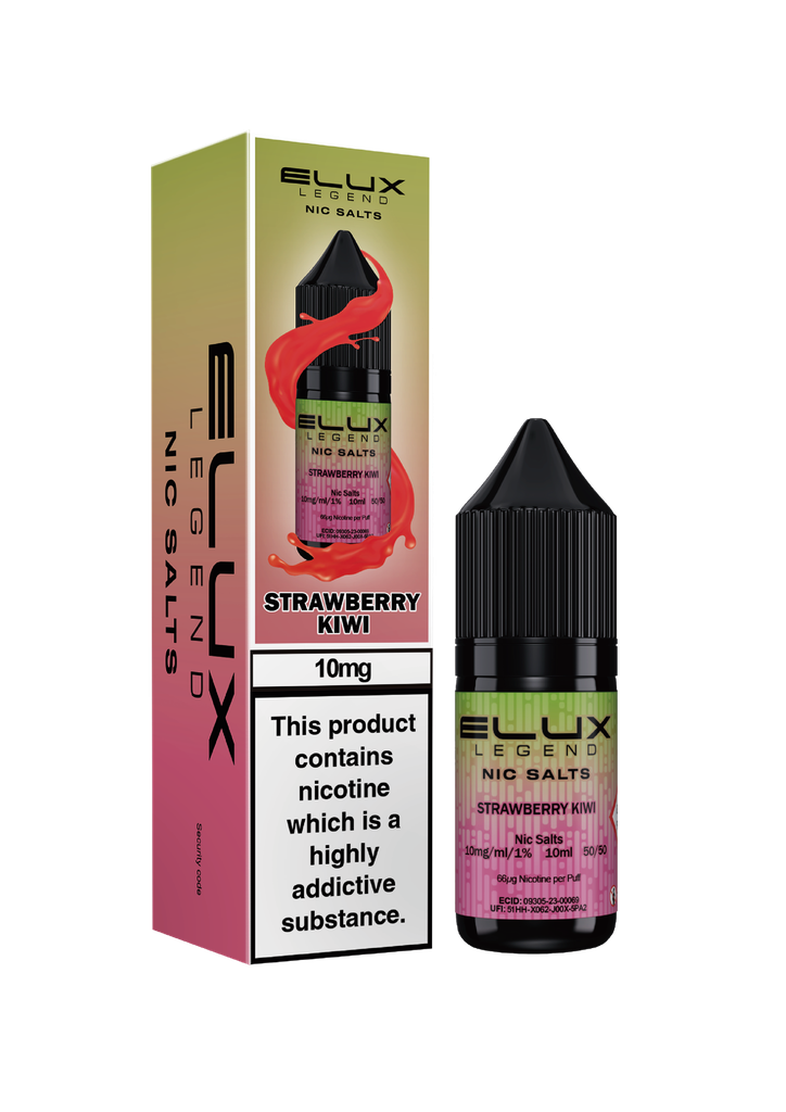 Elux Nic Salts - Strawberry Kiwi 10MG