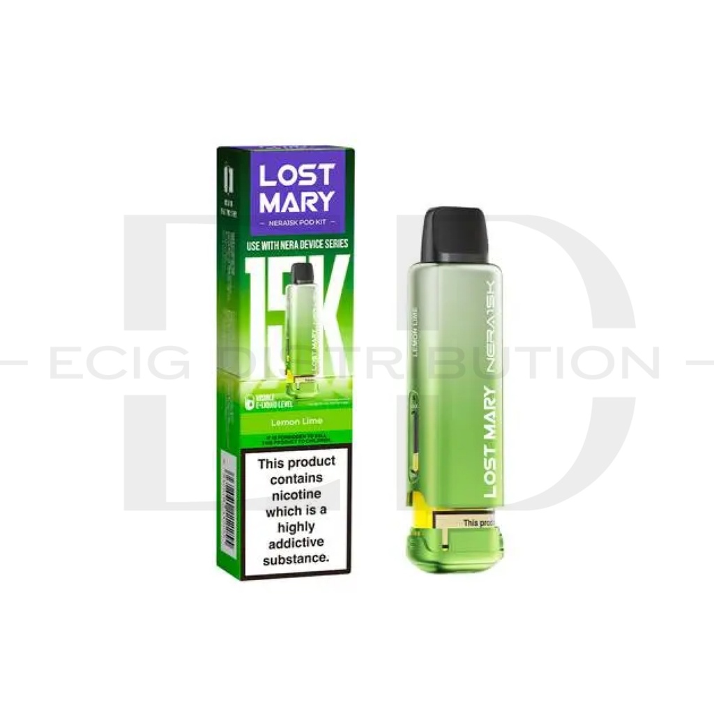 Lost Mary Nera 15K Refillable Pod - Lemon Lime