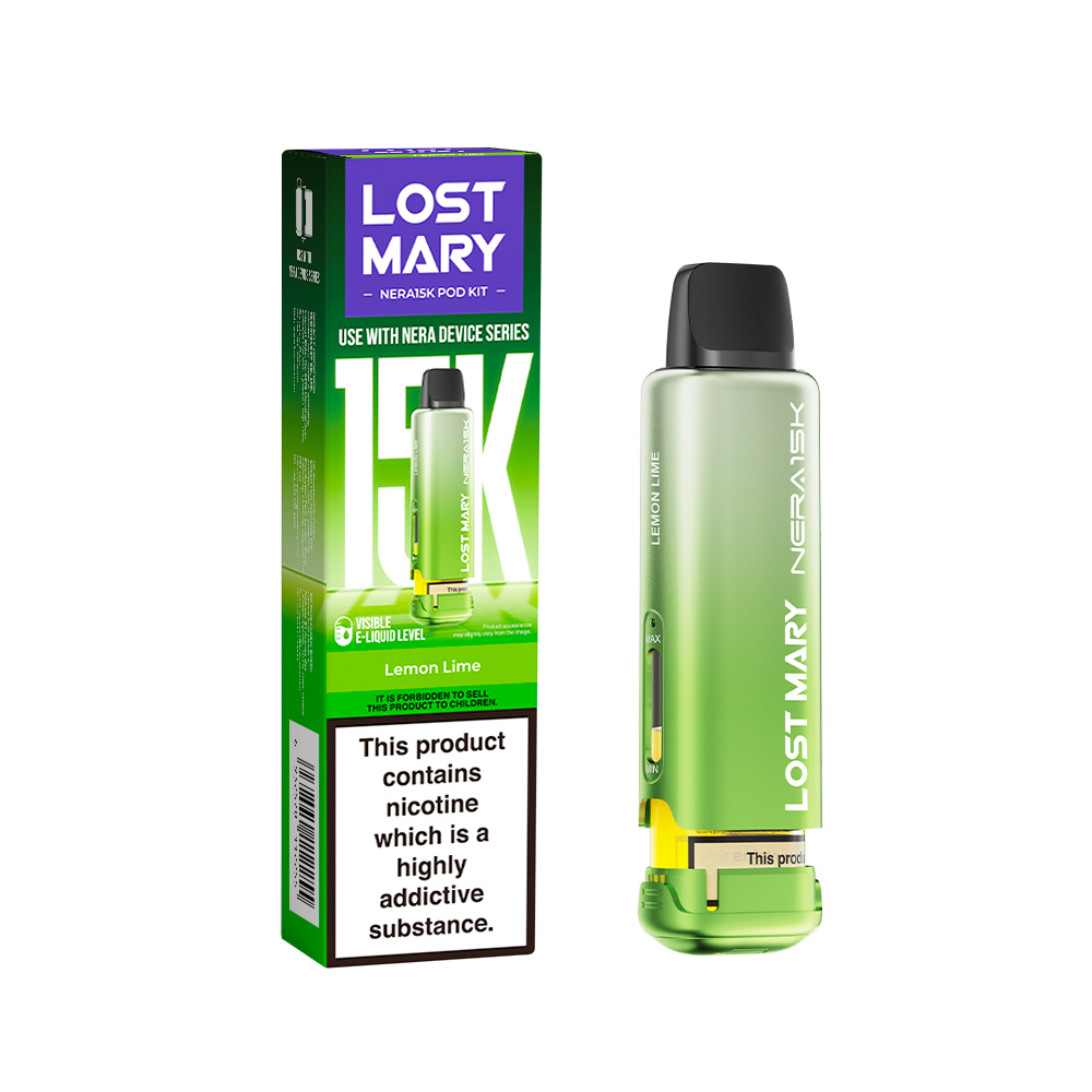 Lost Mary Nera15K Refillable Pod - Lemon Lime