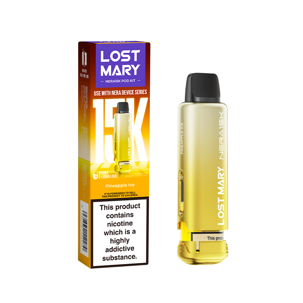 Lost Mary Nera15K Refillable Pod - Pineapple Ice