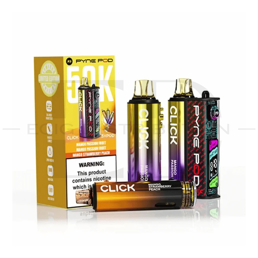 Pyne Pod Click 50K Starter Kit - Mango Edition 