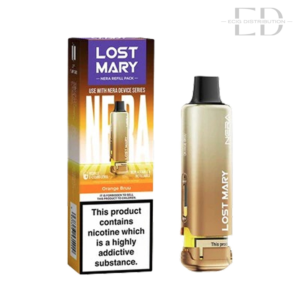 Lost Mary Nera15K Refillable Pod - Orange Bruu 