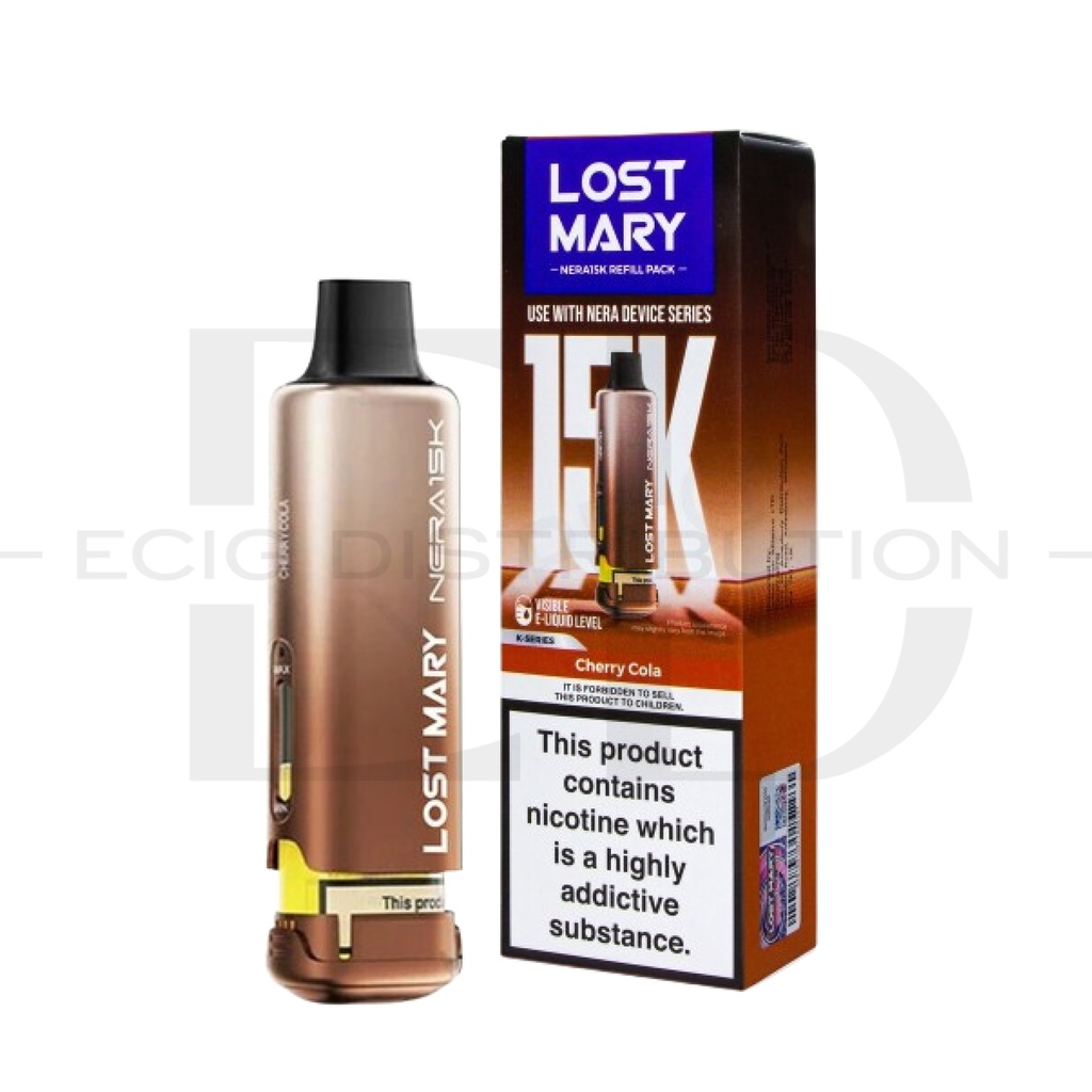Lost Mary Nera 15K Refillable Pod - Cherry Cola 