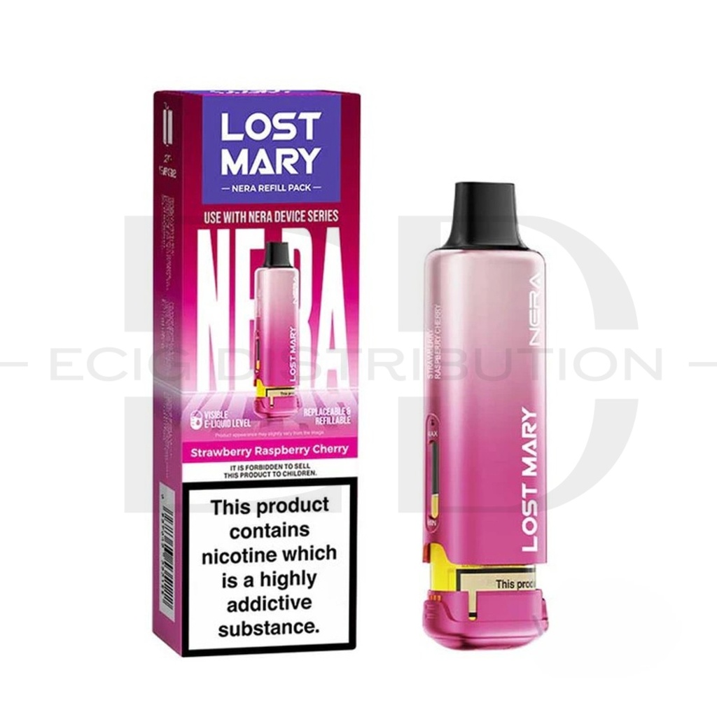 Lost Mary Nera 15K Refillable Pod - Strawberry Raspberry Cherry 