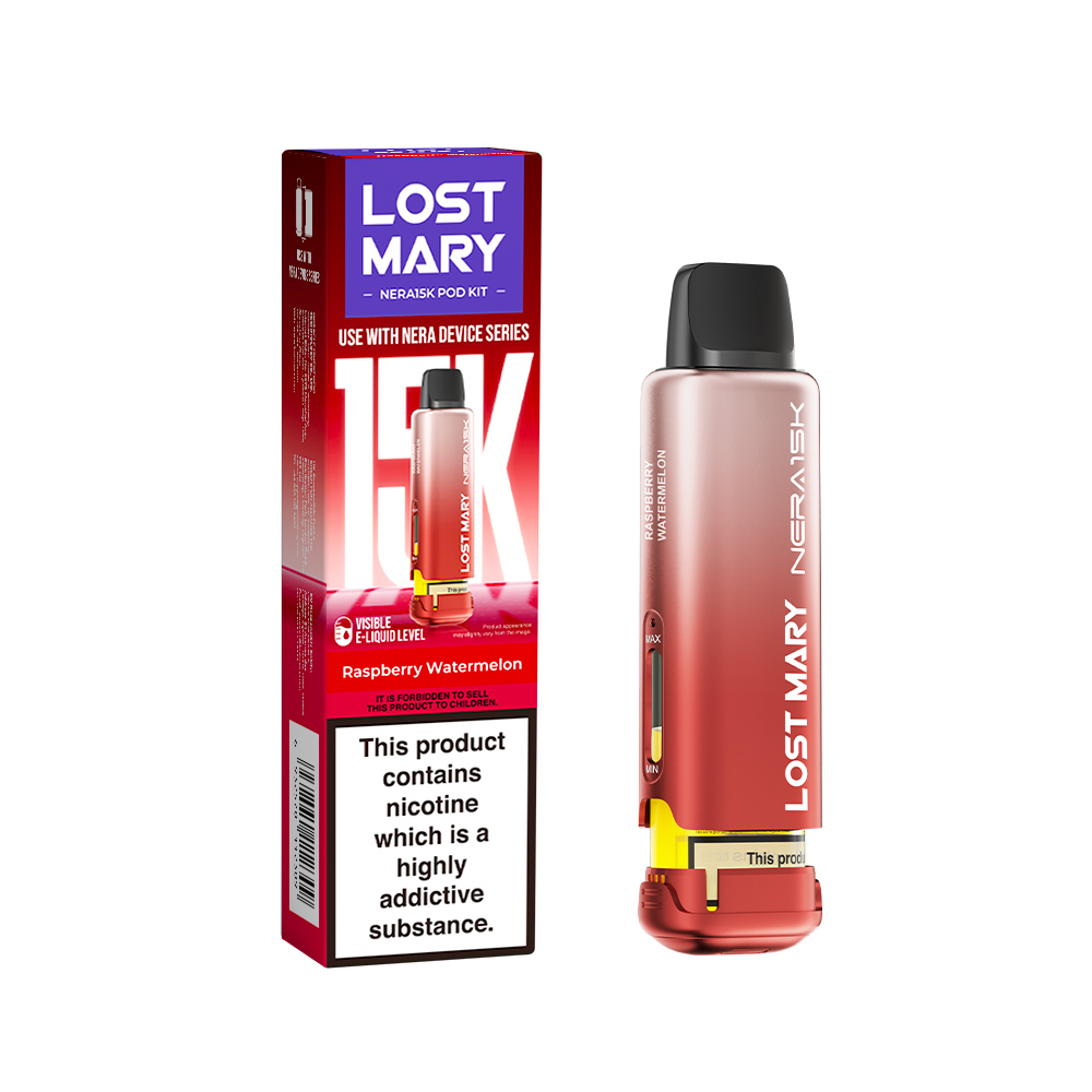 Lost Mary Nera15K Refillable Pod - Raspberry Watermelon