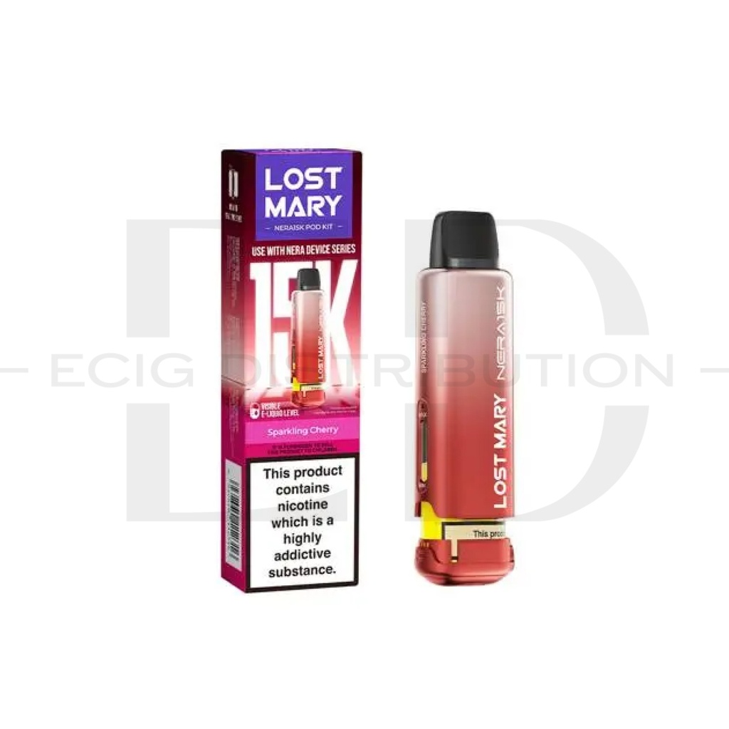 Lost Mary Nera15K Refillable Pod - Sparkling Cherry