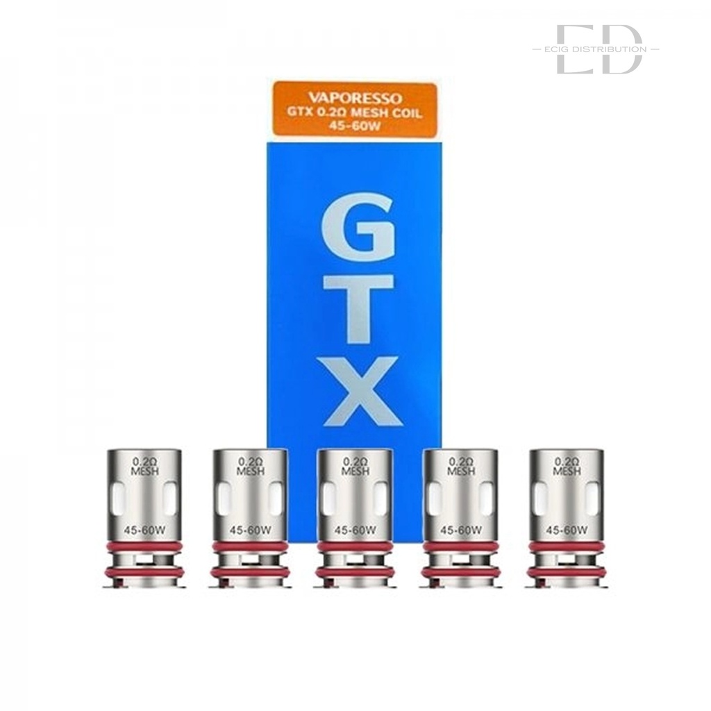 Vaporesso GTX Mesh Coil 5Pcs/Pack - 0.2 Ohm 