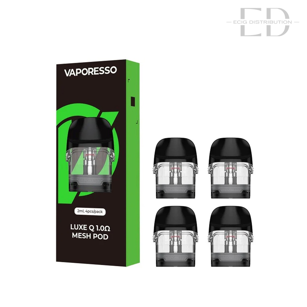 Vaporesso Luxe Q Series Mesh Refillable Pod 4Pcs/Pack - 1.0 Ohm 