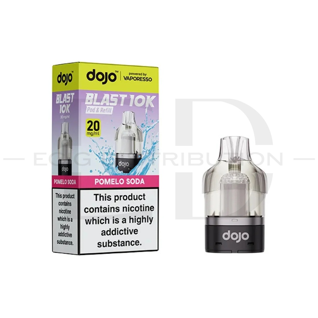 Vaporesso Dojo Blast 10K Refillable Pod - Pomelo Soda 20MG