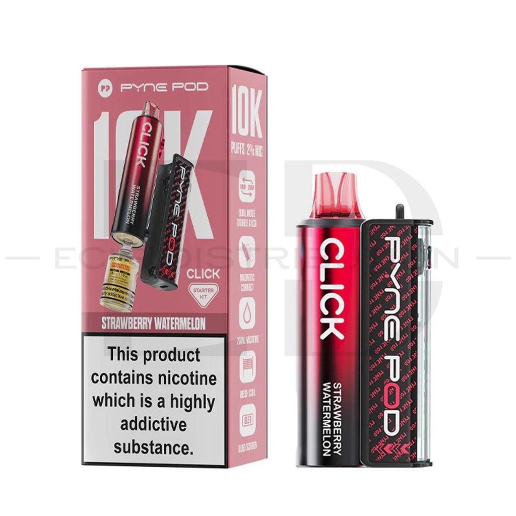 Pyne Pod Click 10K Starter Kit - Strawberry Watermelon