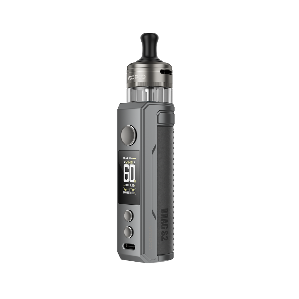 Voopoo Drag S2 Pod Kit - Gray Metal