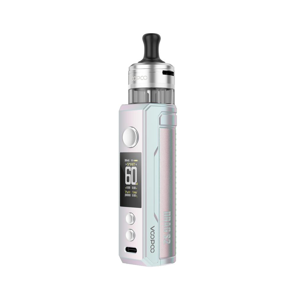 Voopoo Drag S2 Pod Kit - Colorful Silver
