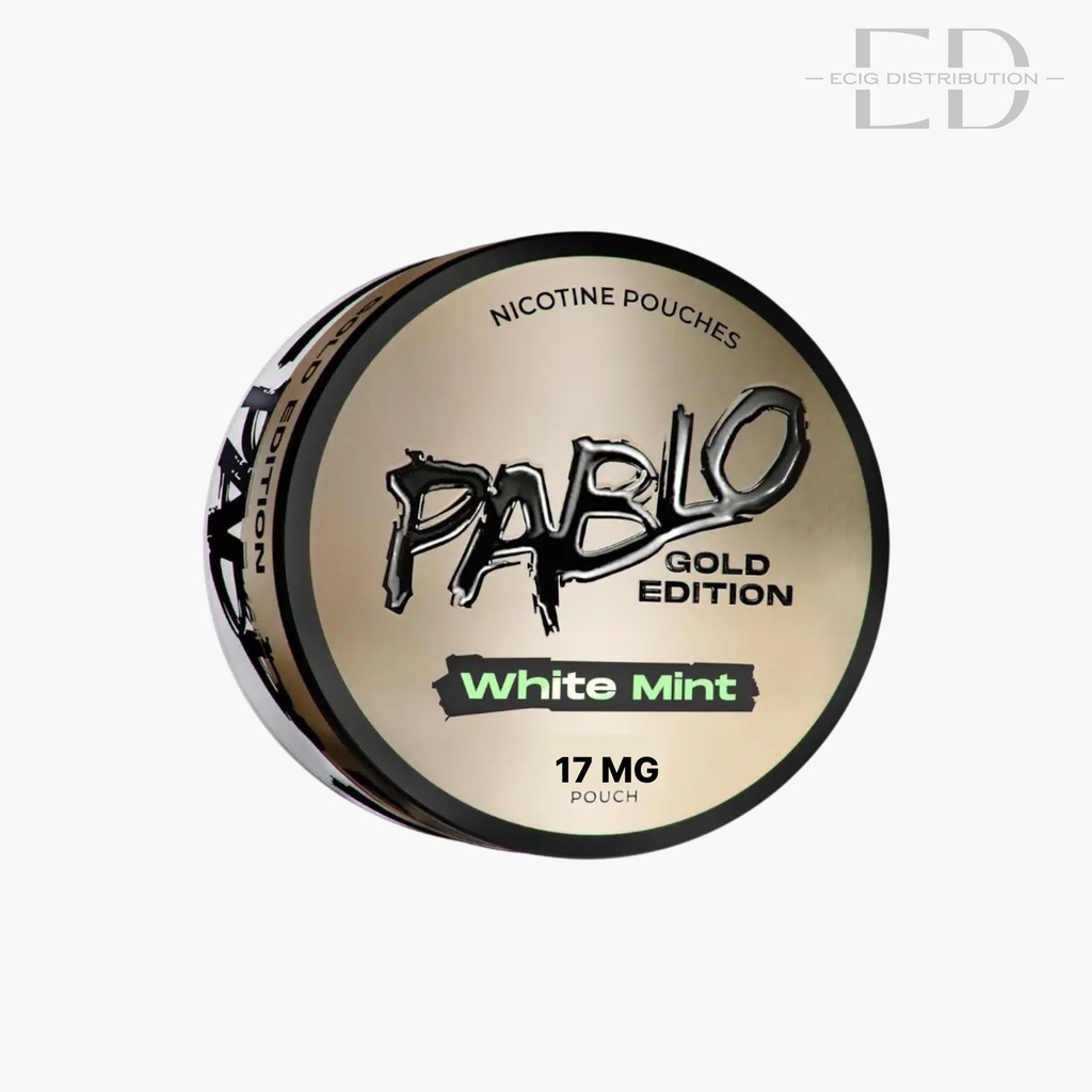 Pablo Nicotine Pouches Gold Edition - White Mint 17MG 