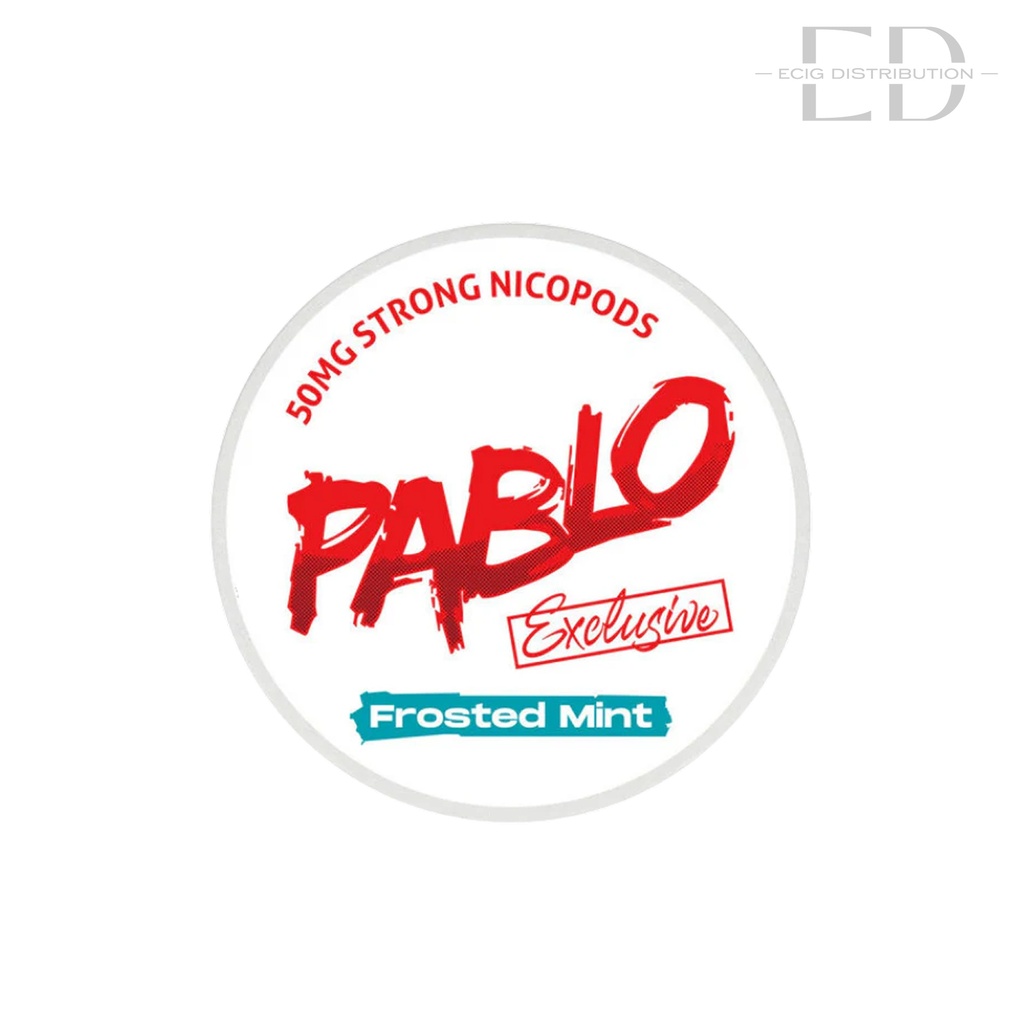 Pablo Nicotine Pouches - Frosted Mint 50MG 