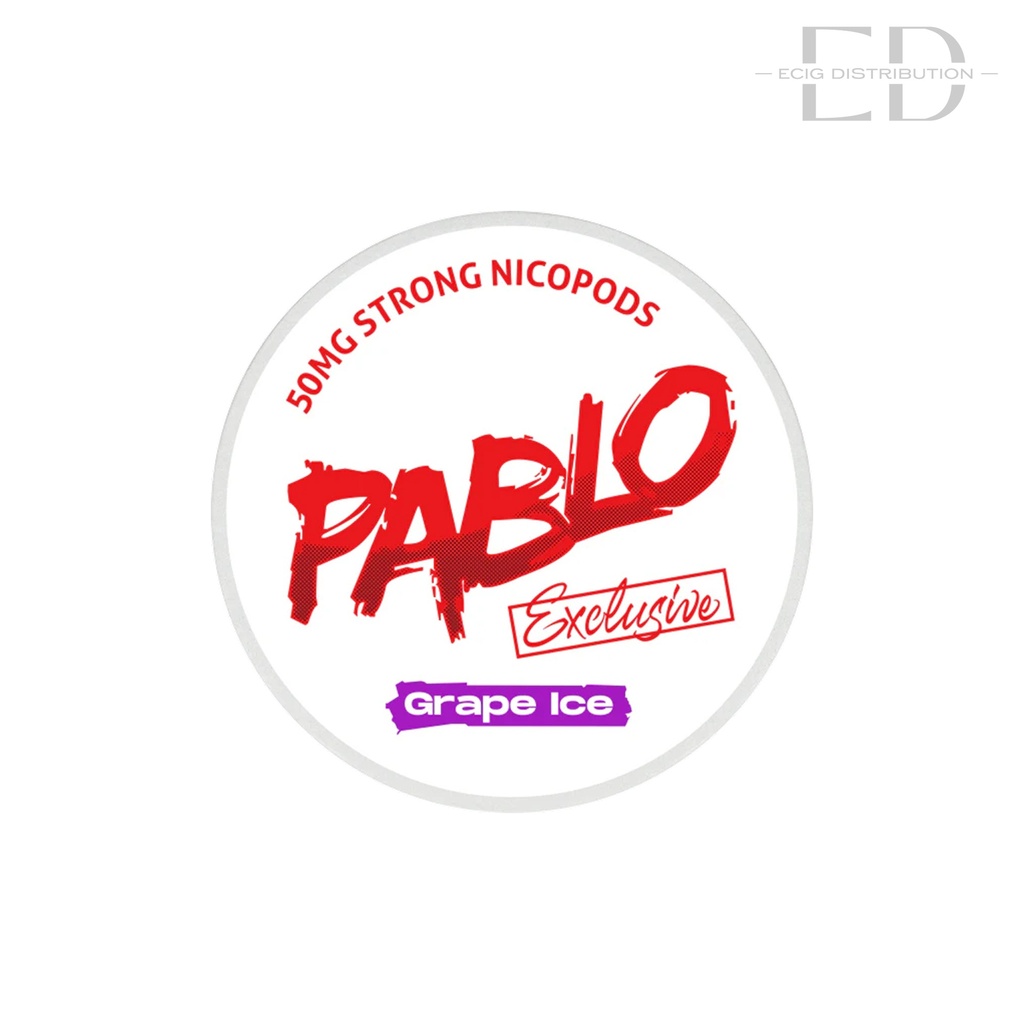 Pablo Nicotine Pouches - Grape Ice 50MG 