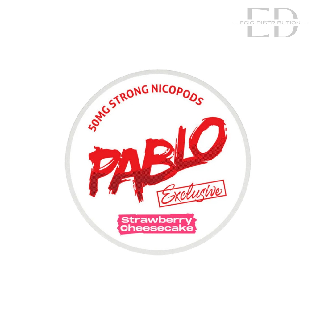 Pablo Nicotine Pouches - Strawberry Cheesecake 50MG 