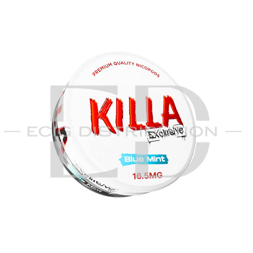[KILNPO-BM16.5MG] Killa Nicotine Pouches - Blue Mint 16.5MG