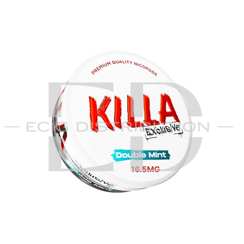 Killa Nicotine Pouches - Double Mint 16.5MG