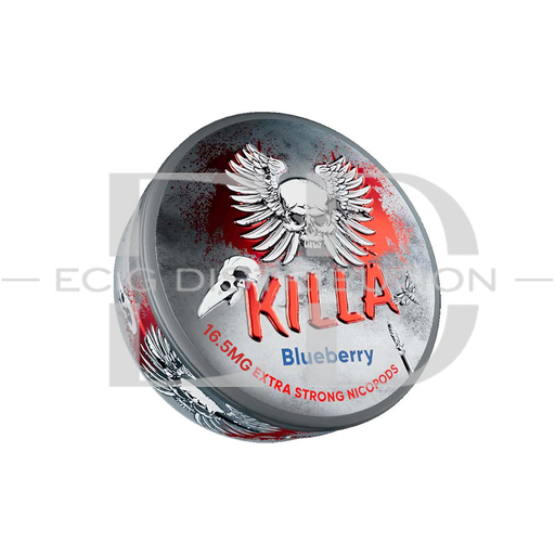 [KILNPO-B16.5MG] Killa Nicotine Pouches - Blueberry 16.5MG
