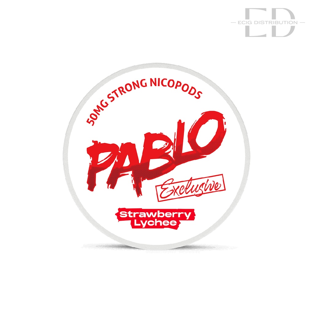 Pablo Nicotine Pouches - Strawberry Lychee 50MG 