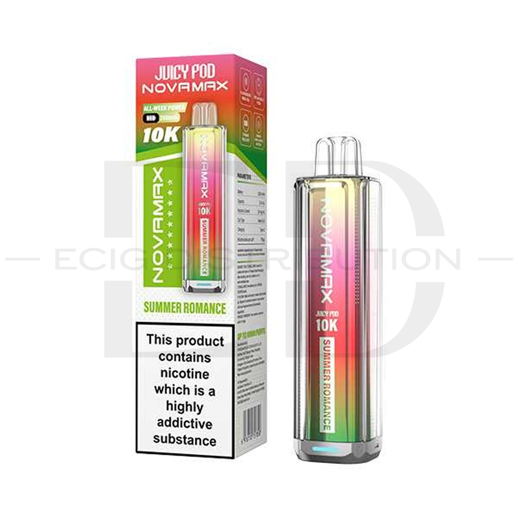 Juicy Pod Novamax 10K Pod Kit - Summer Romance 