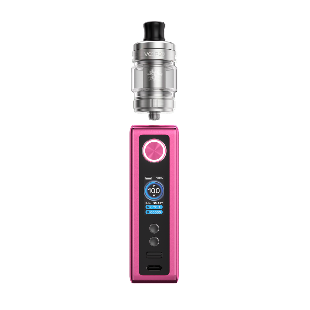 Voopoo Vinci Spark 100 Vape Kit - Rose Red 