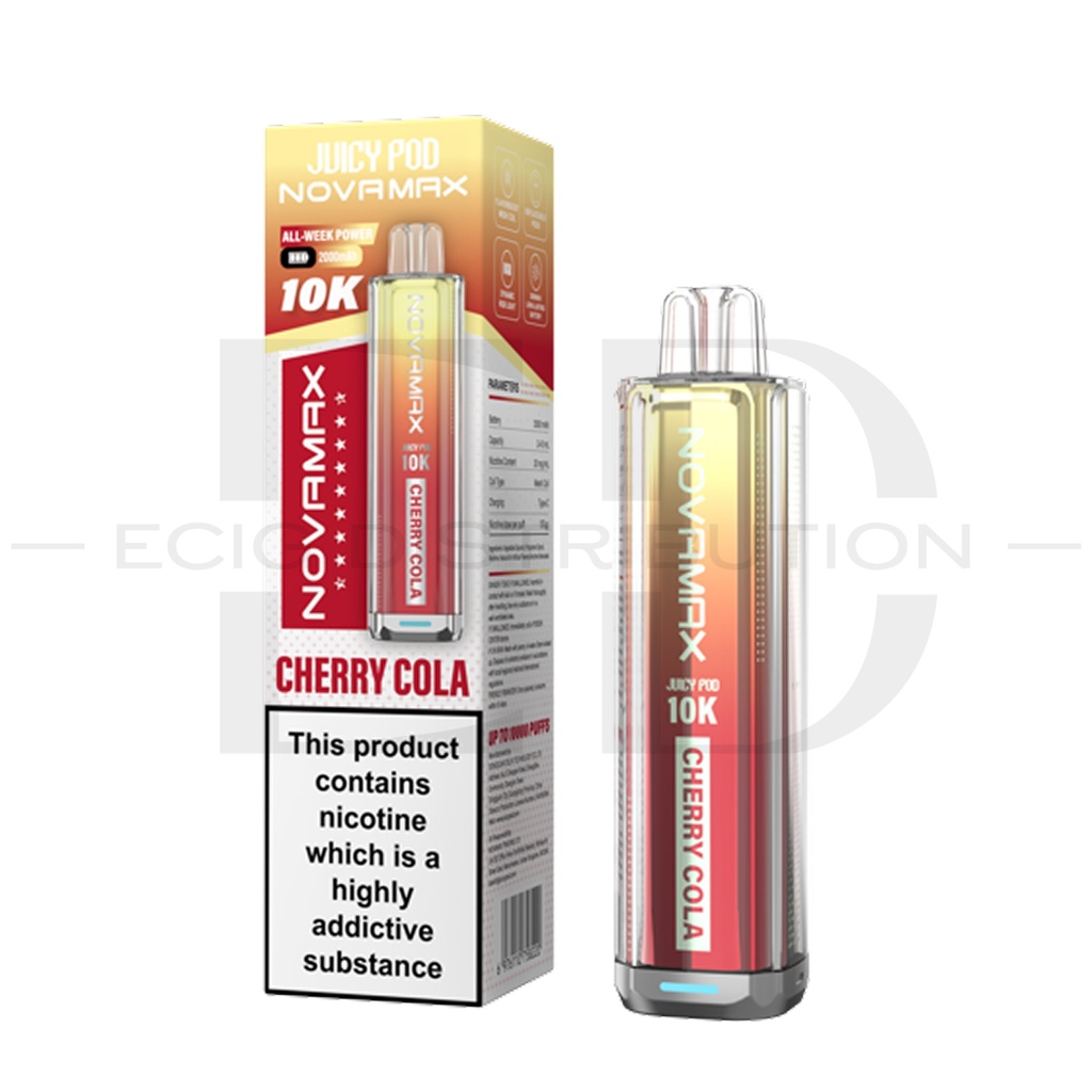 Juicy Pod Novamax 10K Pod Kit - Cherry Cola 