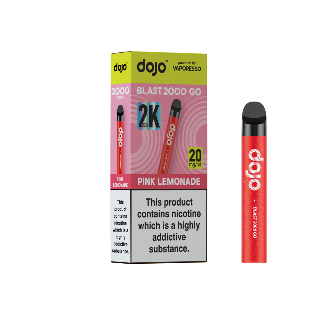 Vaporesso Dojo Blast 2000 Go Pod Kit - Pink Lemonade 20MG